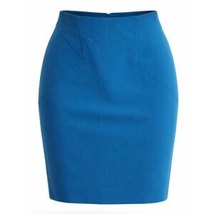 Kate Spade Saturday Fitted Pencil Skirt Blue Green Size 0